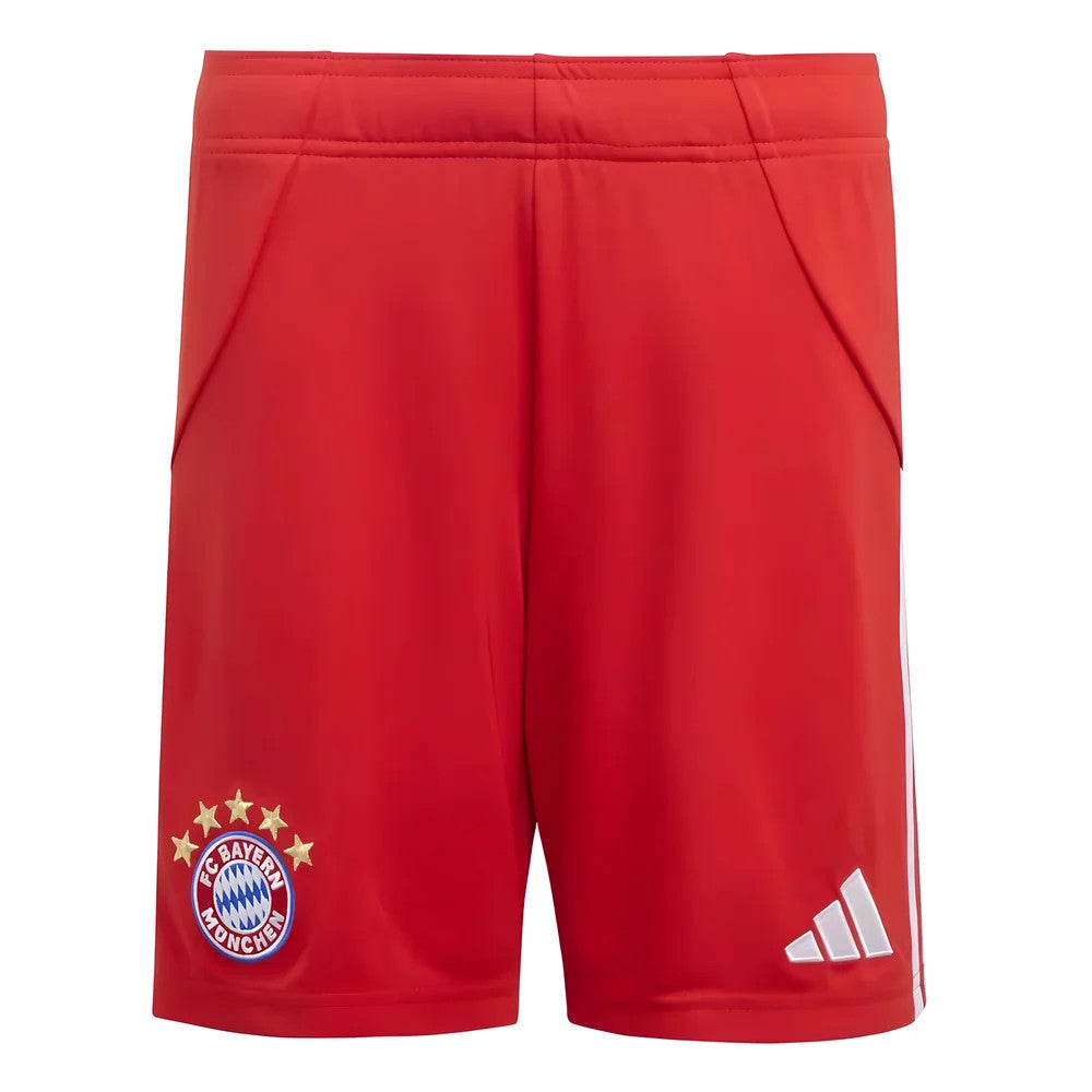 2025-2026 Bayern Munich Home Shorts (Red) - Kids_1