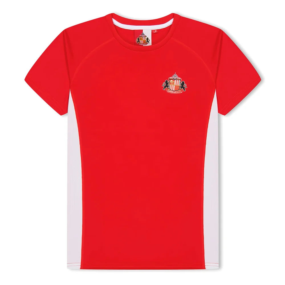 Sunderland Poly T-Shirt (Red) - Kids_0