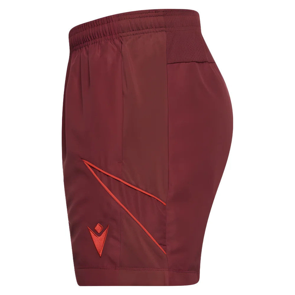 2025-2026 Wales Rugby Travel Bermuda Shorts (Deep Red)_3