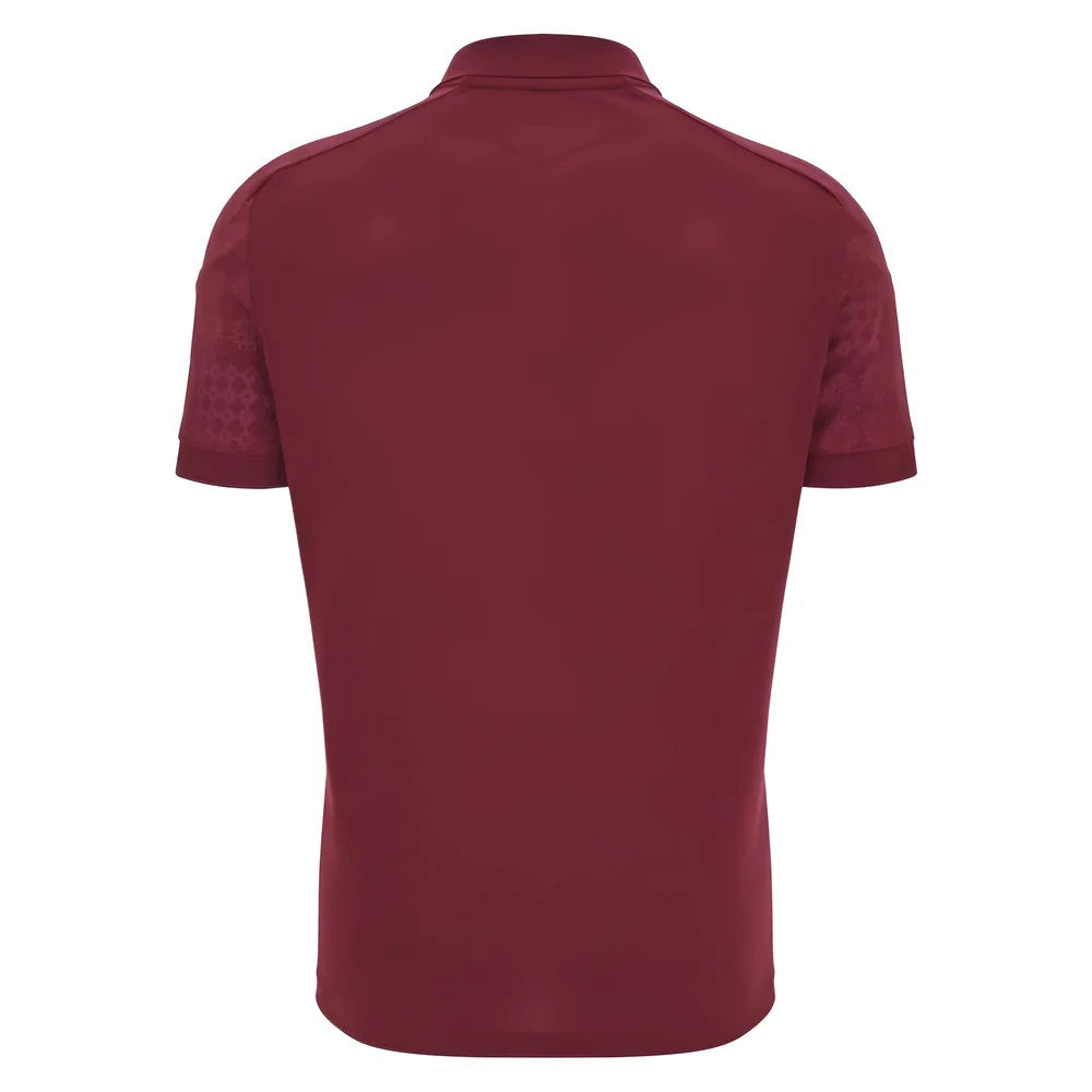 2025-2026 Wales WRU Travel Poly Polo Shirt (Deep Red)_3