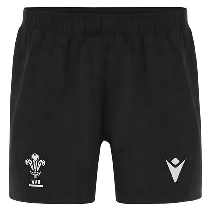 2025-2026 Wales Rugby Training Shorts (Black)_3