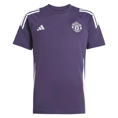 2025-2026 Man Utd Training Tee (Aurora Plum) - Kids_1