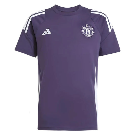 2025-2026 Man Utd Training Tee (Aurora Plum) - Kids_1