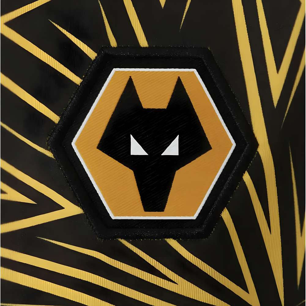 2025-2026 Wolves Home Pre-Match Shirt (Black)_3