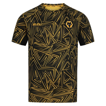 2025-2026 Wolves Home Pre-Match Shirt (Black)_3
