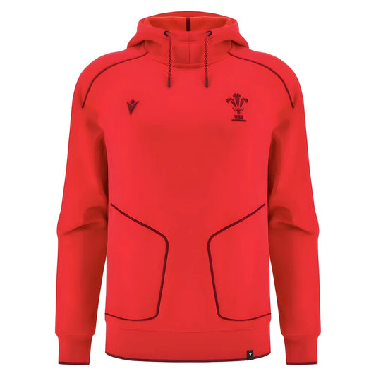 2025-2026 Wales WRU Ath Travel Player Hoody (Red)_2