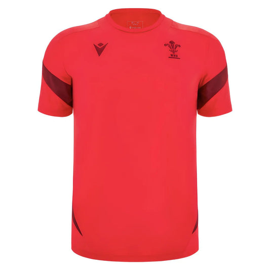 2025-2026 Wales WRU Player Training Shirt (Red) - Kids_3