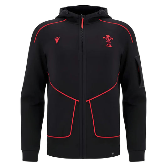 2025-2026 Wales WRU Ath Travel Tech Hoody (Black)_3