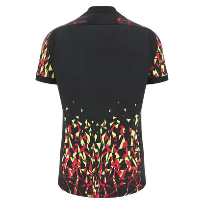 2025-2026 Wales WRU Rugby Training Jersey (Black)_3