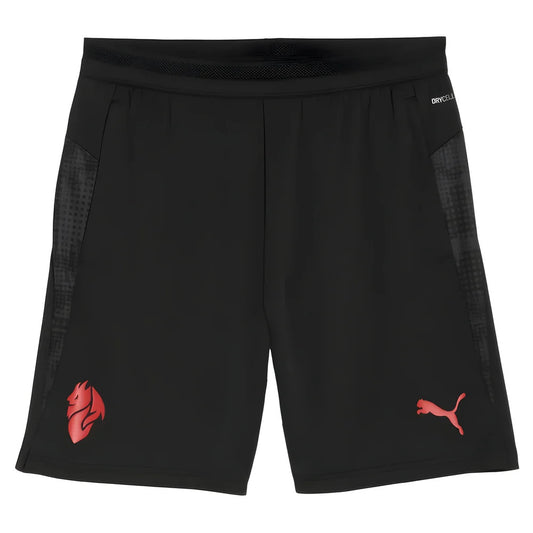 2025-2026 AC Milan Training Shorts w/pockets (Black)_1