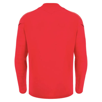 2025-2026 Wales WRU Rugby LS Player Training Shirt (Red)_3