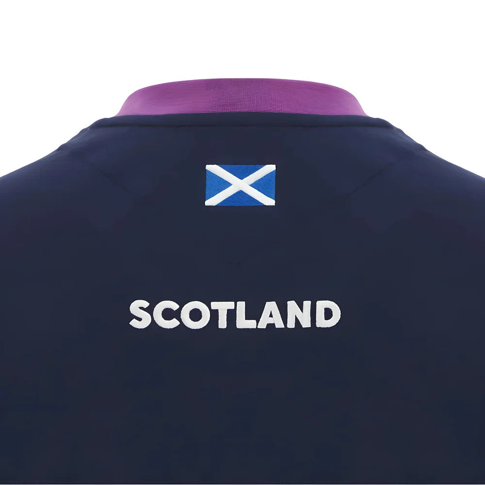 2025-2026 Scotland Rugby Ath Cotton Tee (Navy)_3