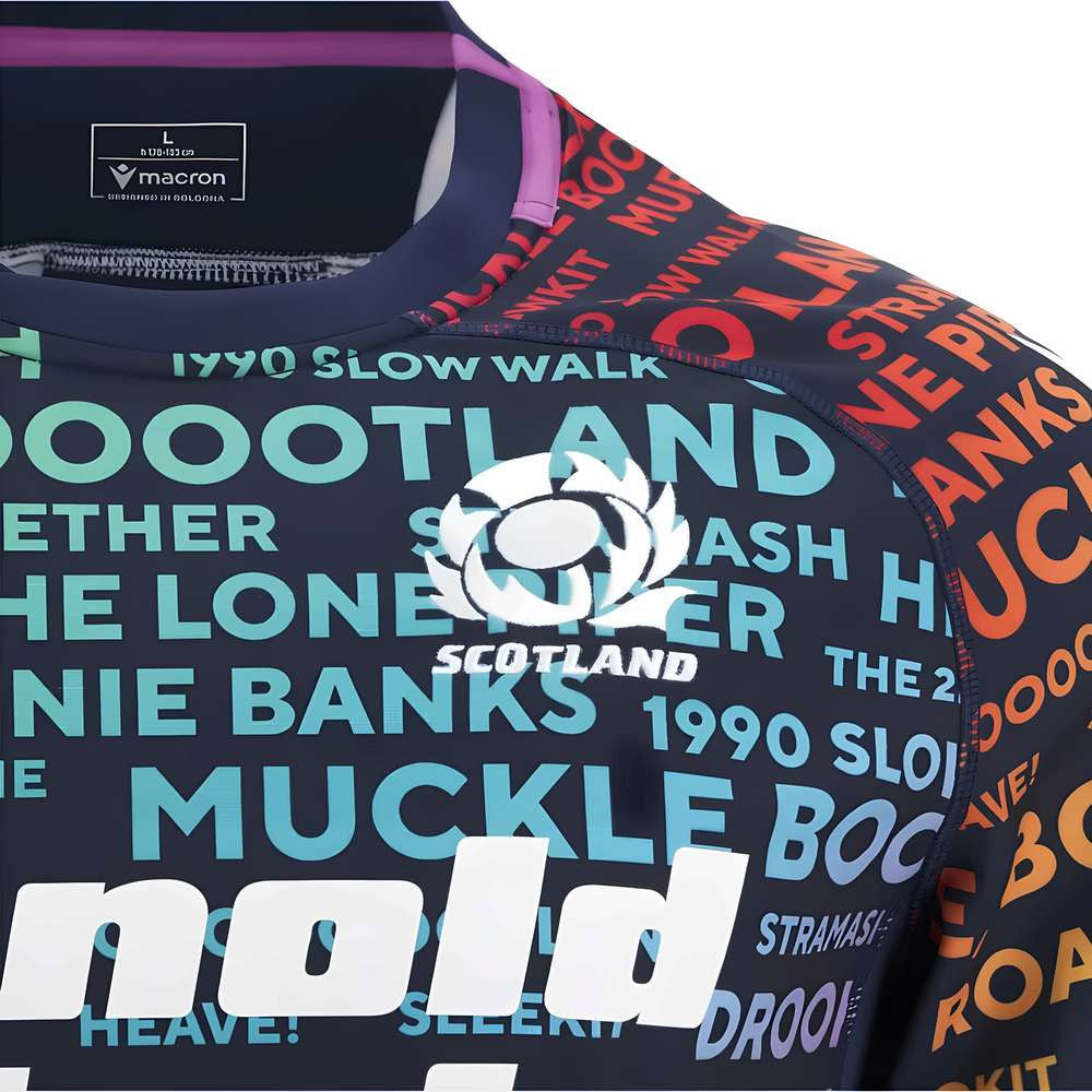 2025-2026 Scotland Rugby Training Jersey (Rainbow)_3