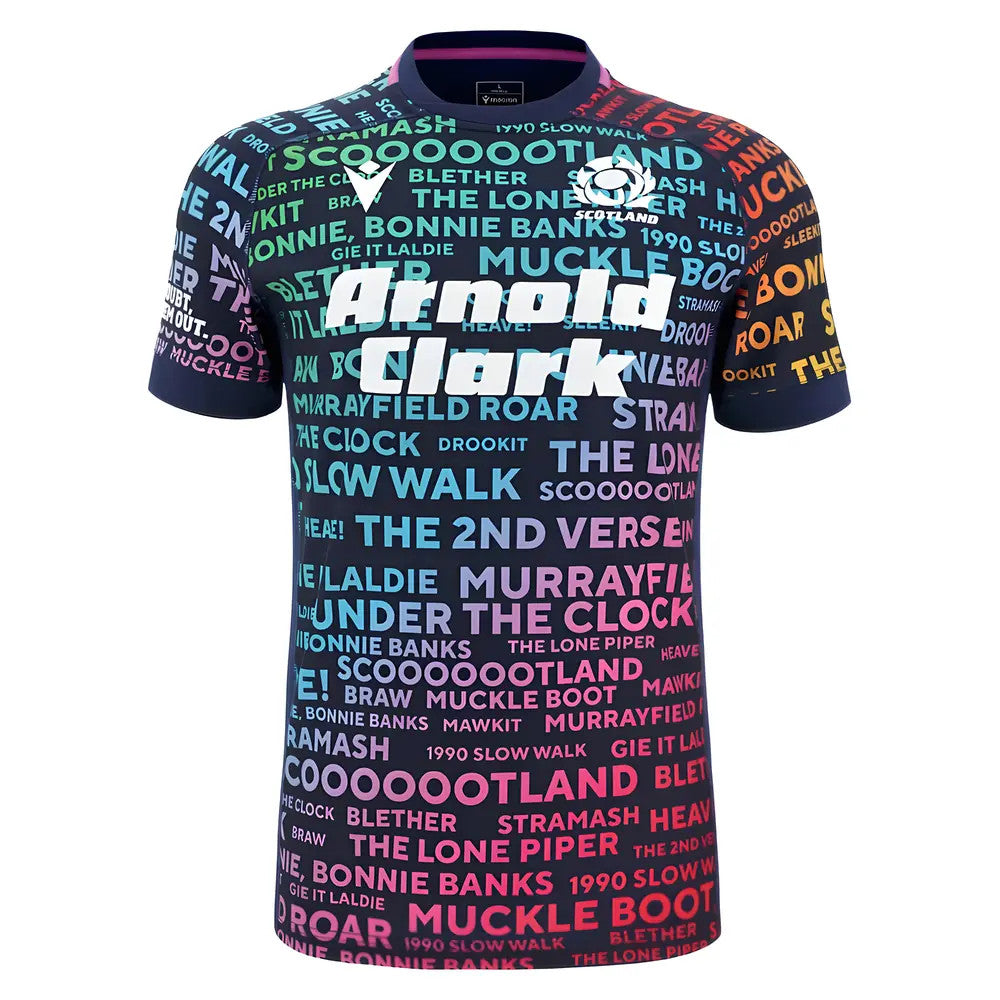 2025-2026 Scotland Rugby Training Jersey (Rainbow)_3
