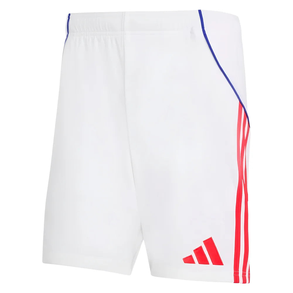 2025-2026 Olympique Lyon Home Shorts (White)_2