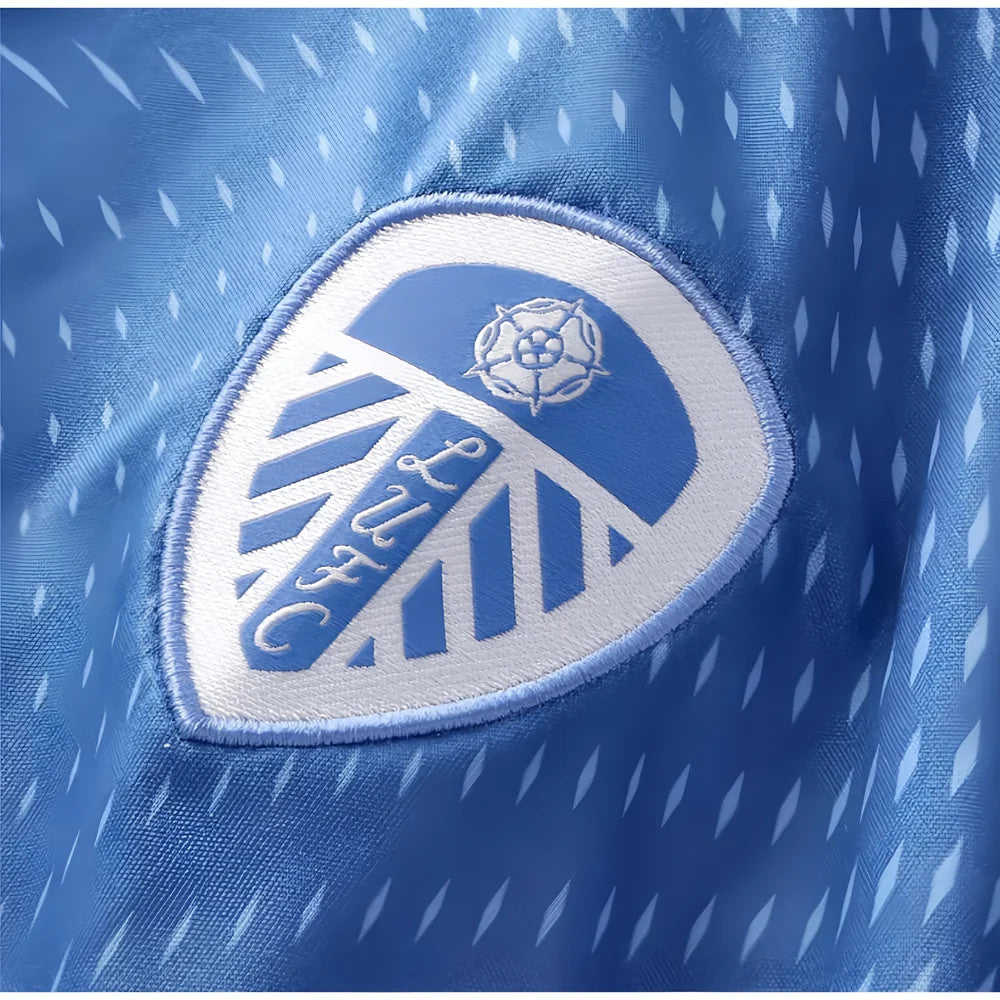 2025-2026 Leeds Home Long Sleeve Goalkeeper Shirt (Blue) - Kids_3
