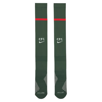 2025-2026 Chelsea Away Socks (Bottle Green)_2