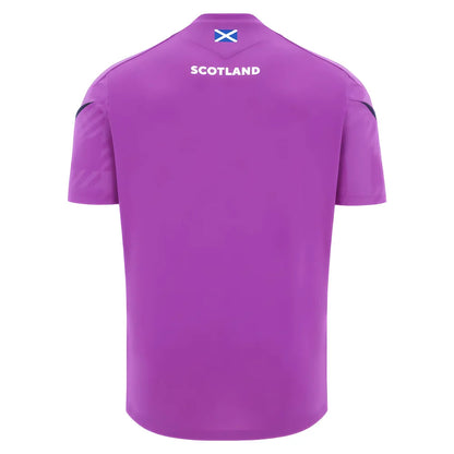 2025-2026 Scotland Rugby Training Poly Shirt (Purple) - Kids_2