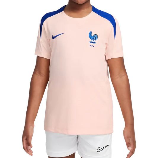 2025-2026 France Strike Training Shirt (Coral) - Kids_2