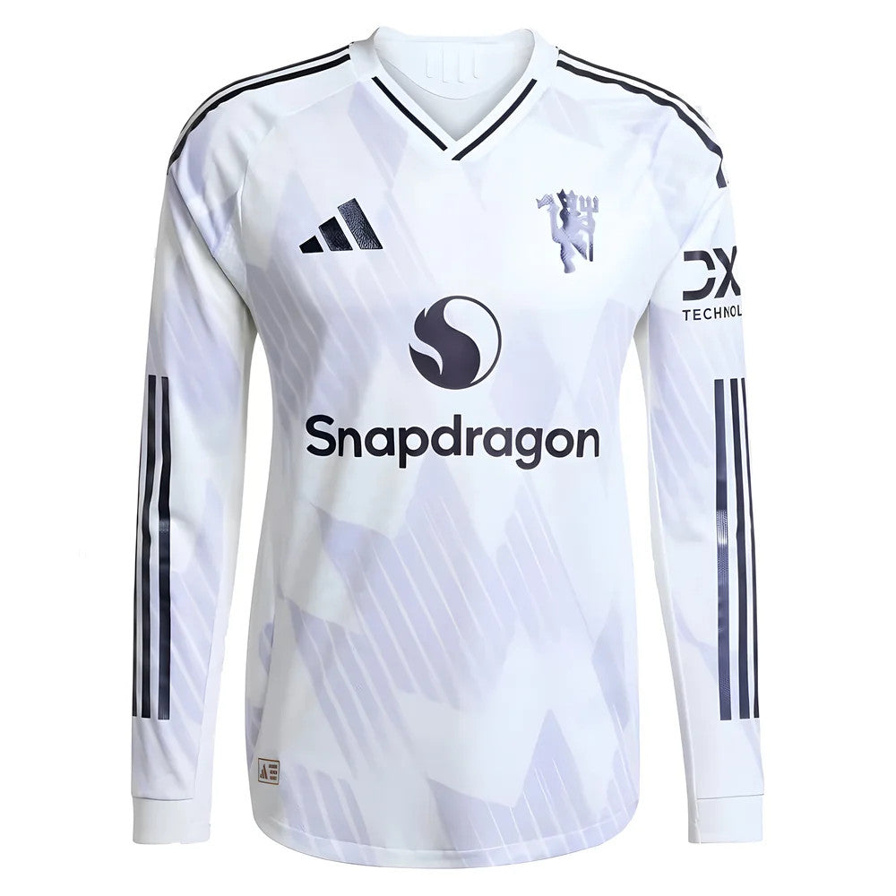 2025-2026 Man Utd Authentic Long Sleeve Away Shirt_3