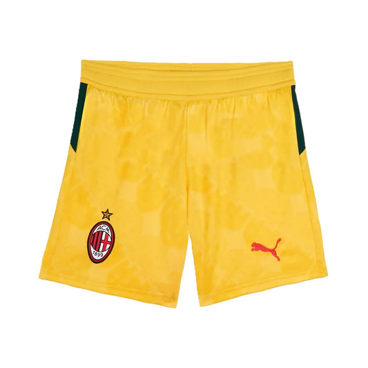 2025-2026 AC Milan Third Shorts (Yellow) - Kids_1