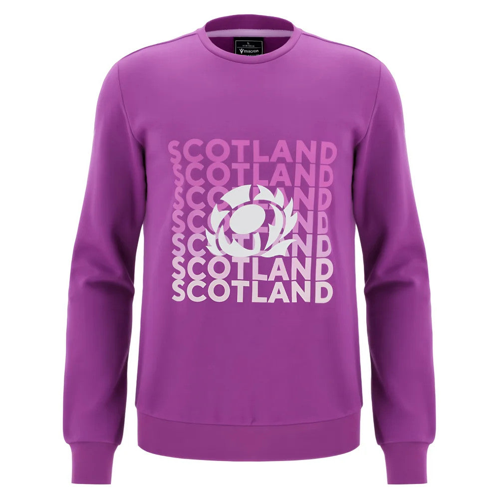 2025-2026 Scotland Rugby Leisure Sweatshirt (Purple)_3