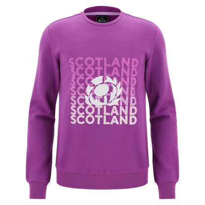 2025-2026 Scotland Rugby Leisure Sweatshirt (Purple)_3