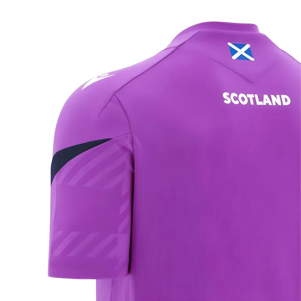 2025-2026 Scotland Rugby Training Poly Shirt (Purple)_3