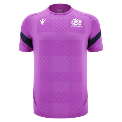 2025-2026 Scotland Rugby Training Poly Shirt (Purple)_3