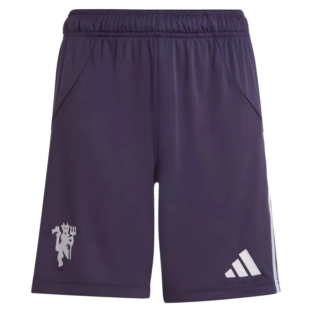 2025-2026 Man Utd Away Shorts (Aurora Plum) - Kids_1