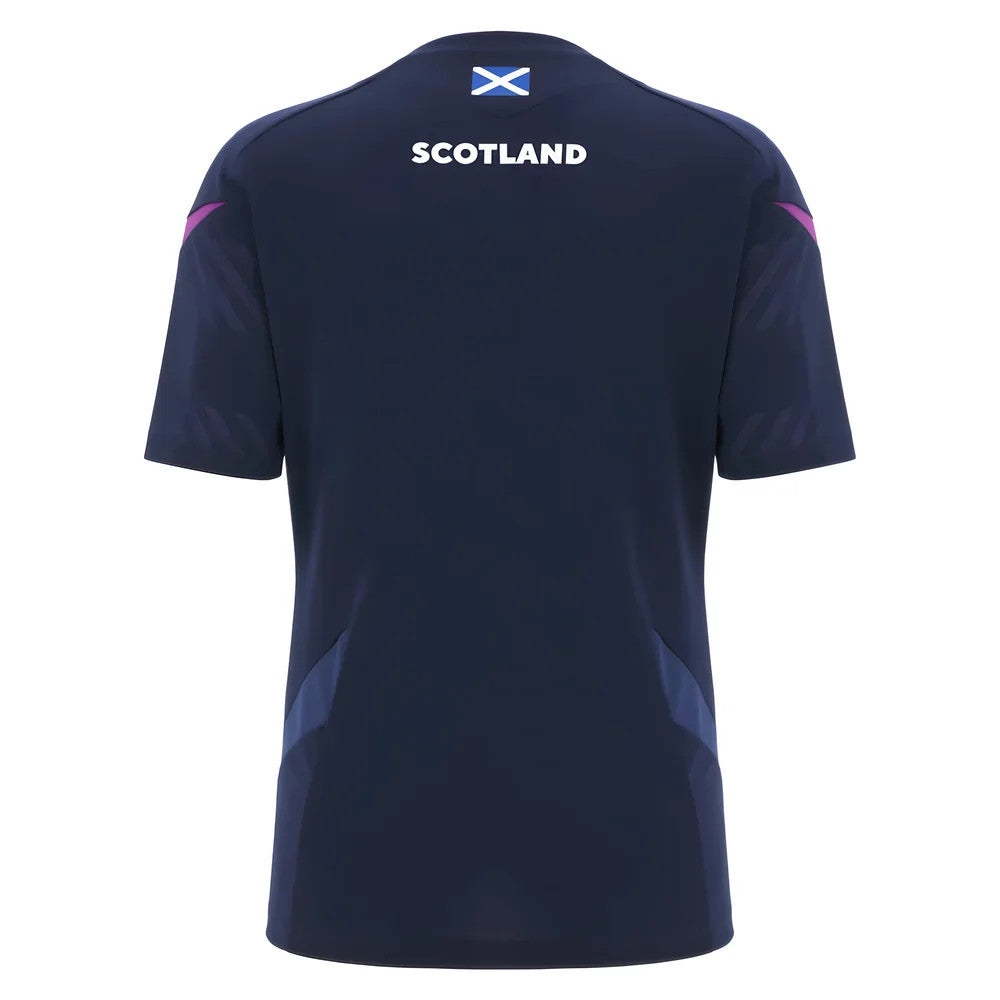 2025-2026 Scotland Rugby Training Shirt (Navy) - Womens_3
