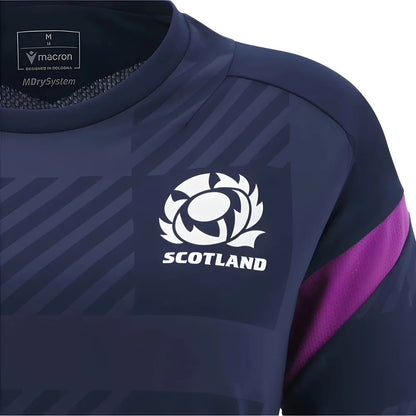 2025-2026 Scotland Rugby Training Shirt (Navy) - Womens_3