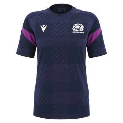 2025-2026 Scotland Rugby Training Shirt (Navy) - Womens_3