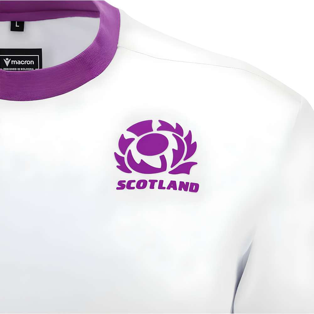 2025-2026 Scotland Rugby Ath Cotton Tee (White)_2
