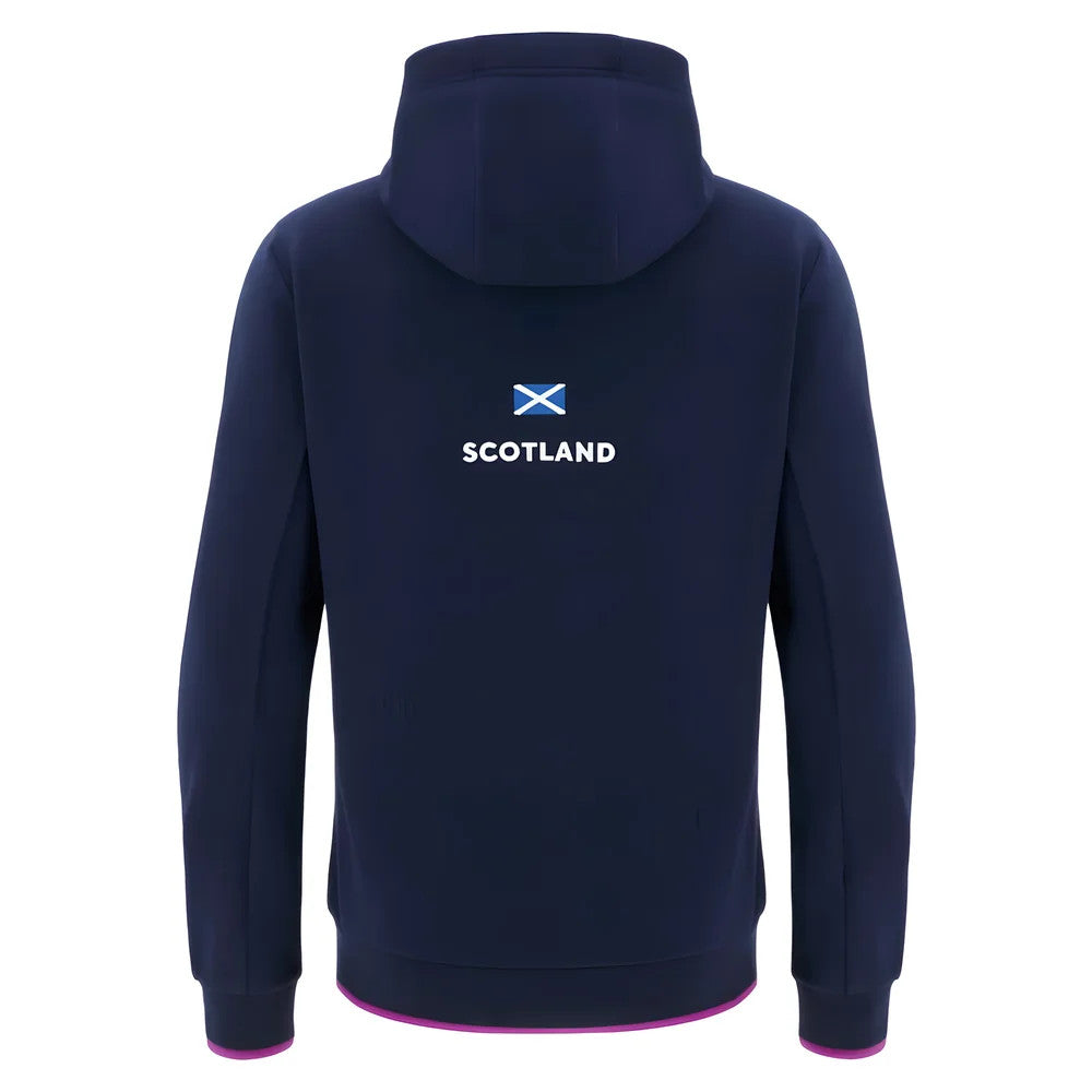 2025-2026 Scotland Rugby Travel Hoody (Navy)_2
