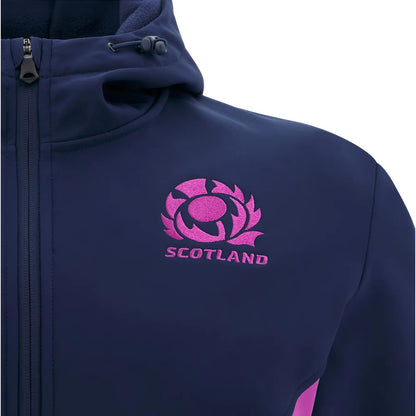 2025-2026 Scotland Rugby Softshell Jacket (Navy) - Kids_3