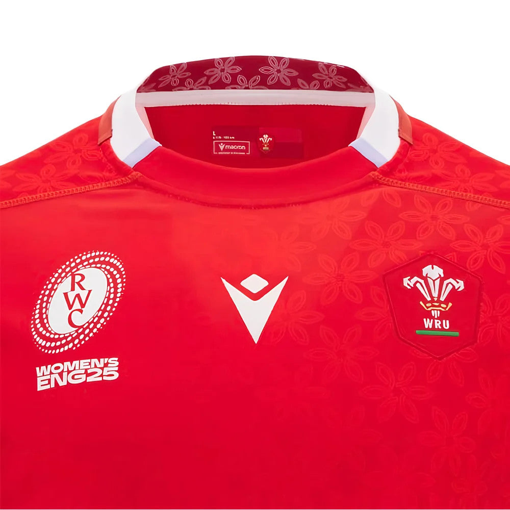 2025-2026 Wales Home WRWC Replica Rugby Shirt_3