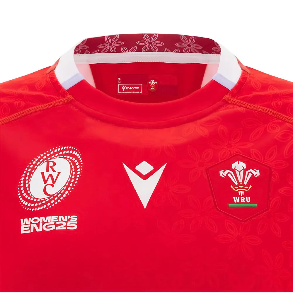 2025-2026 Wales WRU Home WRWC Rugby Shirt (Womens)_3