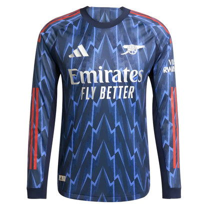 2025-2026 Arsenal Authentic Long Sleeve Away Shirt_3