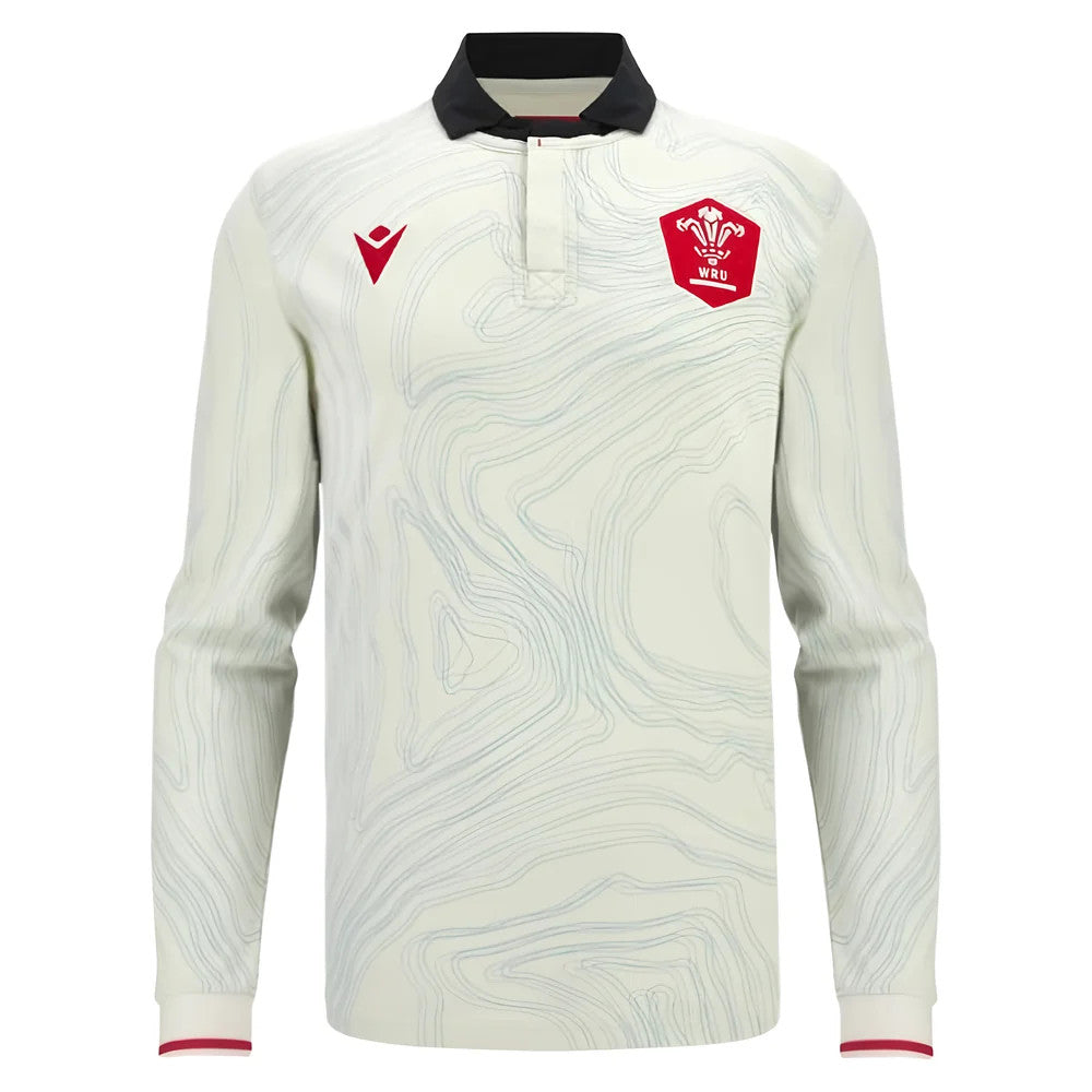2025-2026 Wales WRU Rugby Away Cotton LS Shirt_3