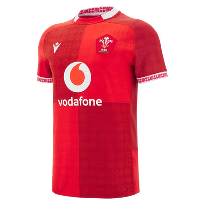 2025-2026 Wales WRU Home Slim Fit Rugby Shirt_2