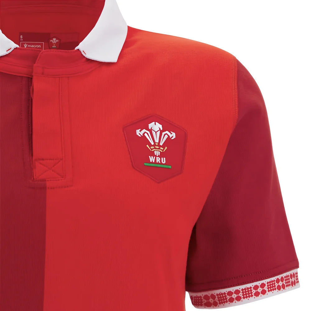 2025-2026 Wales WRU Home Cotton Rugby Shirt (Womens)_2