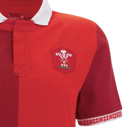 2025-2026 Wales WRU Home Cotton Rugby Shirt (Womens)_2