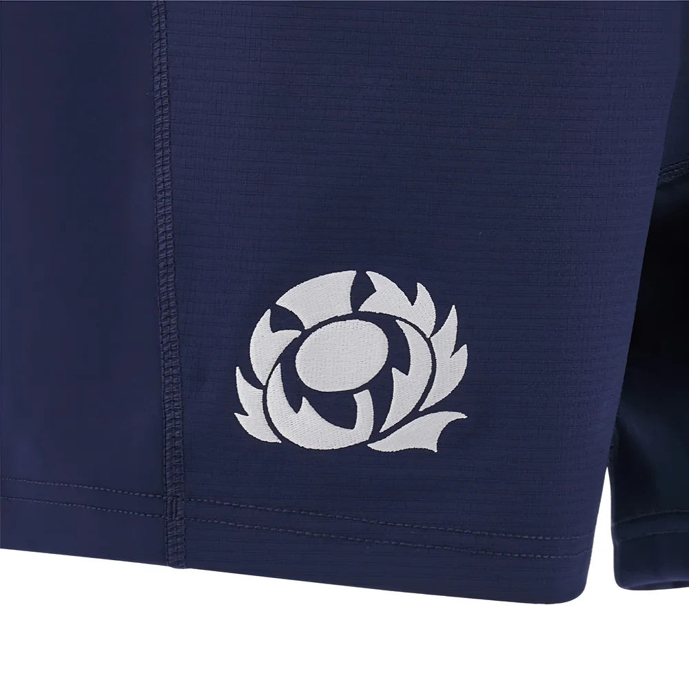 2025-2026 Scotland Rugby Training Shorts (Navy) - Kids_2