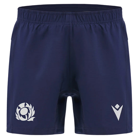 2025-2026 Scotland Rugby Training Shorts (Navy) - Kids_2