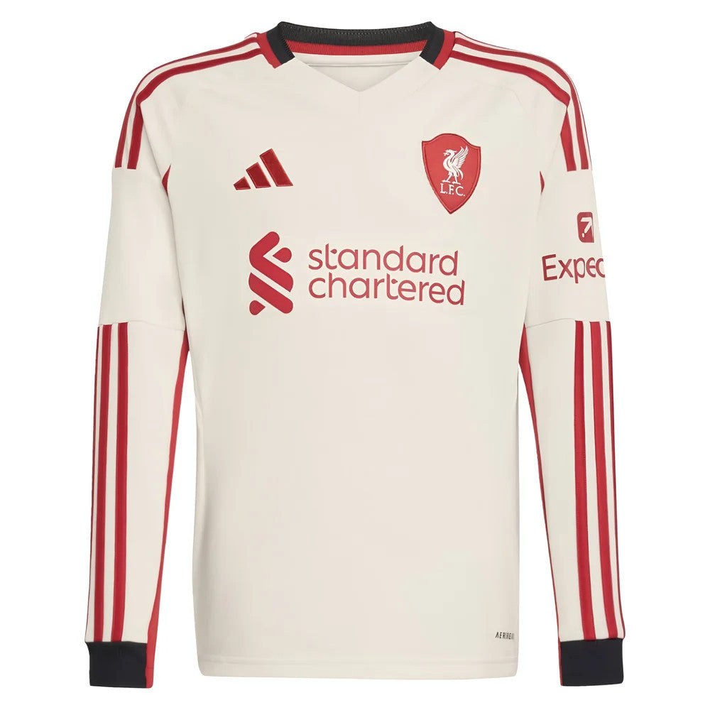2025-2026 Liverpool Away Long Sleeve Shirt (Kids) (Gerrard 8)_3