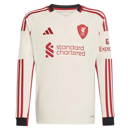 2025-2026 Liverpool Away Long Sleeve Shirt (Kids) (Gerrard 8)_3