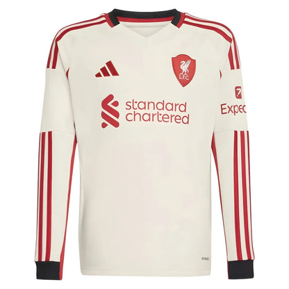 2025-2026 Liverpool Away Long Sleeve Shirt (Kids)_1