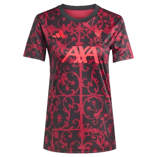 2025-2026 Liverpool Pre-Match Shirt (Black) - Womens_1
