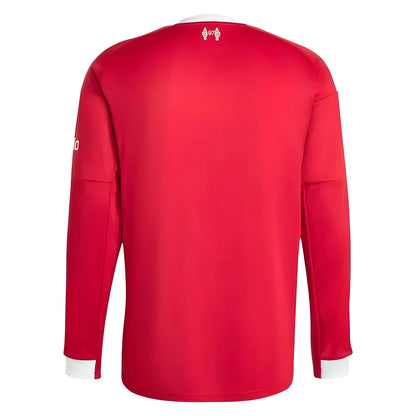 2025-2026 Liverpool Long Sleeve Home Shirt_2
